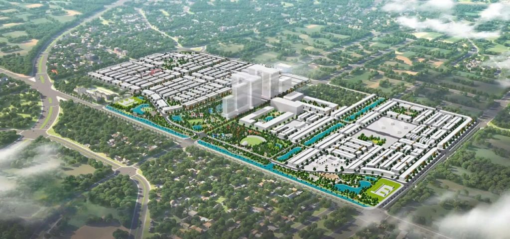 Phân khu Hừng Đông 2 Phối cảnh dự án Vin Đan Phượng Wonder City